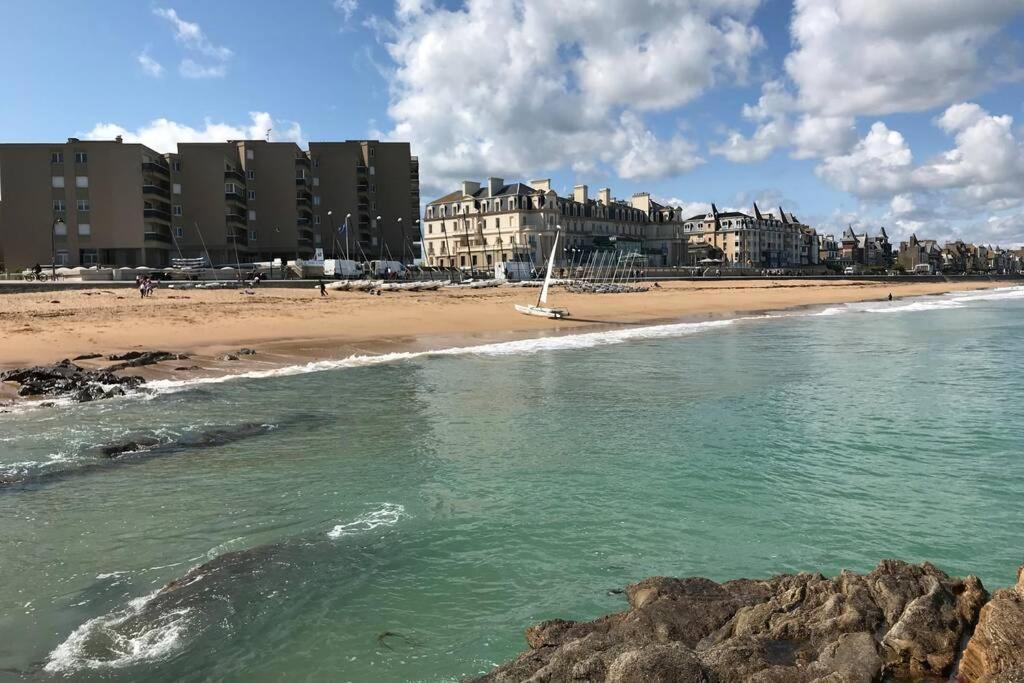 Ideal - Plage, Jardin & Jacuzzi, Proche Plage Et Thalasso - 1 A 6 Personnes Saint-Malo Luaran gambar