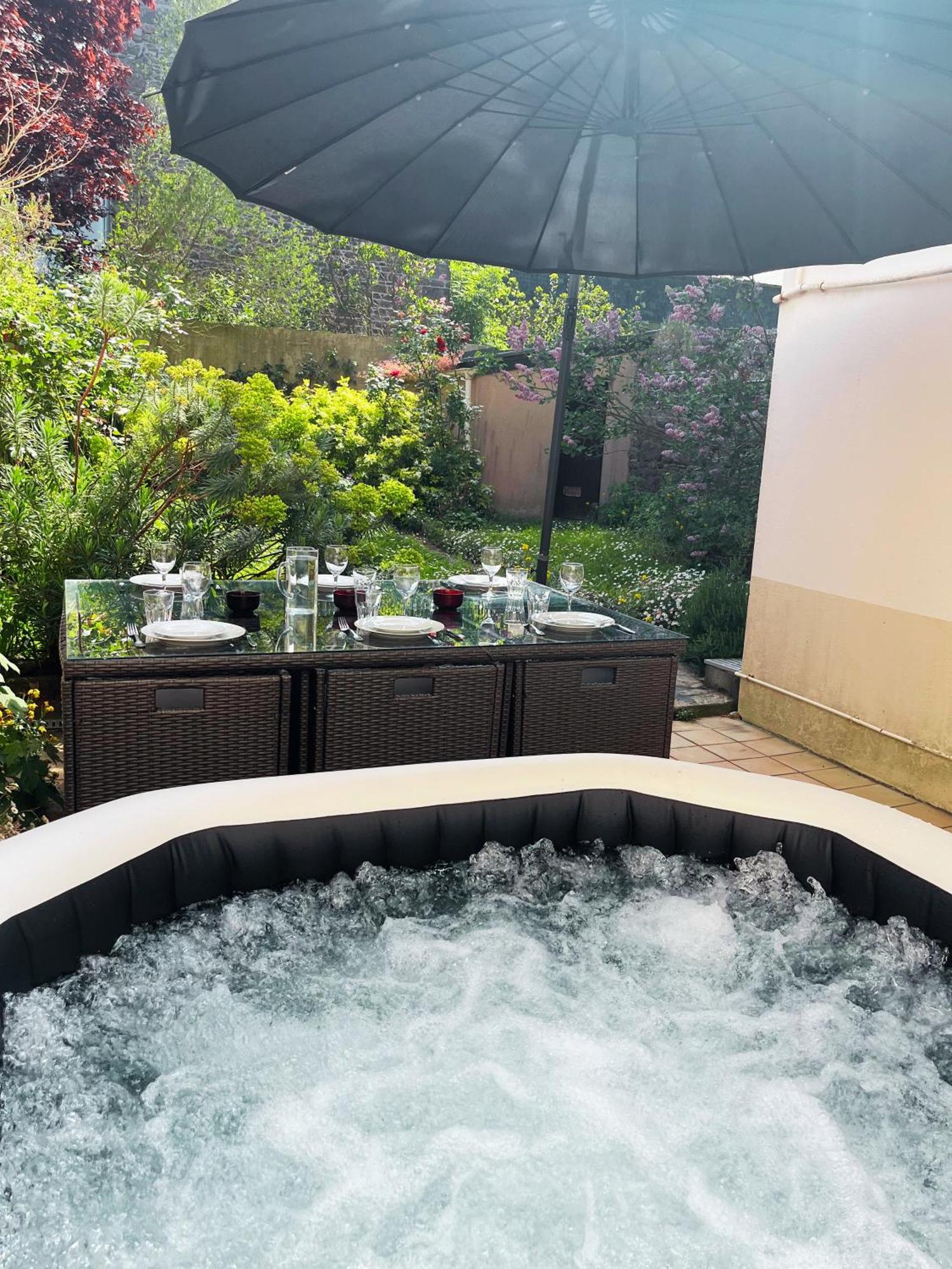 Ideal - Plage, Jardin & Jacuzzi, Proche Plage Et Thalasso - 1 A 6 Personnes Saint-Malo Luaran gambar
